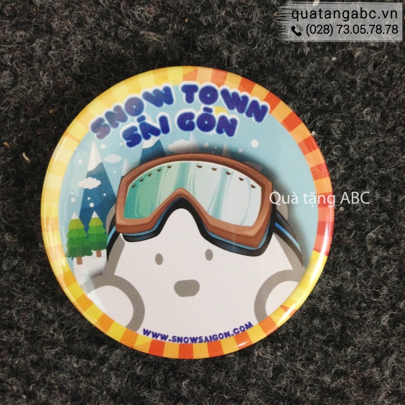 INLOGO in huy hiệu cho trung tâm giải trí Snow Town Sài Gòn